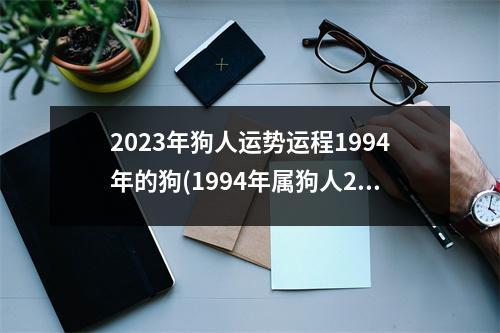 2023年狗人运势运程1994年的狗(1994年属狗人2024年运势运程)