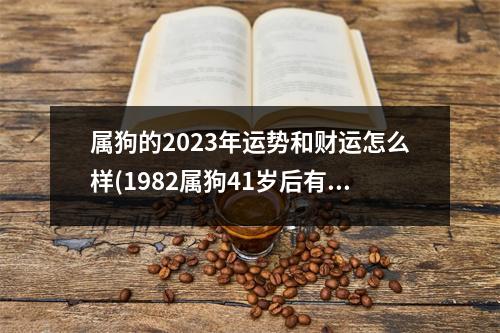 属狗的2023年运势和财运怎么样(1982属狗41岁后有十年大运)