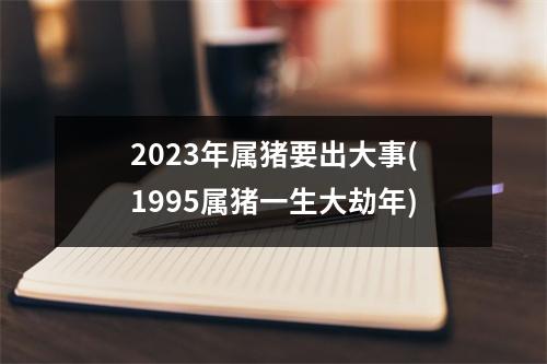 2023年属猪要出大事(1995属猪一生大劫年)