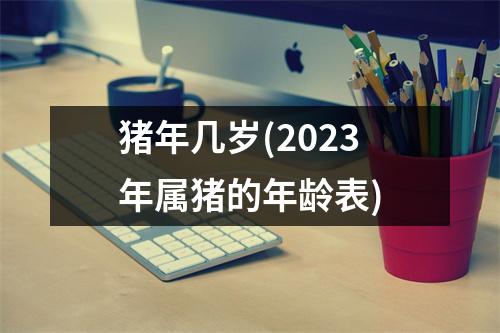 猪年几岁(2023年属猪的年龄表)