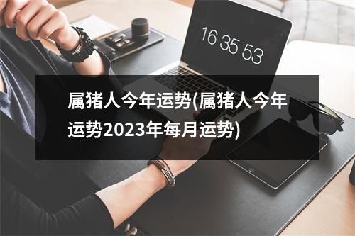 属猪人今年运势(属猪人今年运势2023年每月运势)