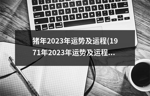 猪年2023年运势及运程(1971年2023年运势及运程每月运程)