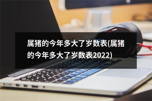 属猪的今年多大了岁数表(属猪的今年多大了岁数表2022)