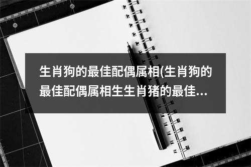 生肖狗的佳配偶属相(生肖狗的佳配偶属相生生肖猪的佳配偶属相)