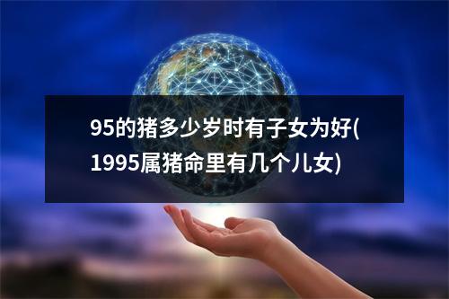 95的猪多少岁时有子女为好(1995属猪命里有几个儿女)