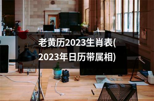 老黄历2023生肖表(2023年日历带属相)