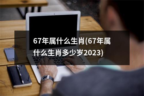 67年属什么生肖(67年属什么生肖多少岁2023)