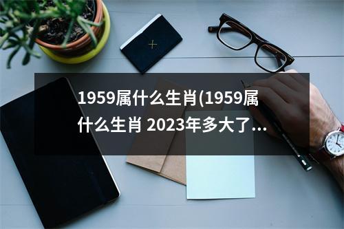 1959属什么生肖(1959属什么生肖 2023年多大了)