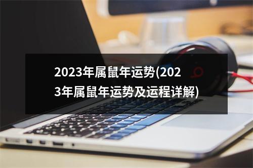 2023年属鼠年运势(2023年属鼠年运势及运程详解)