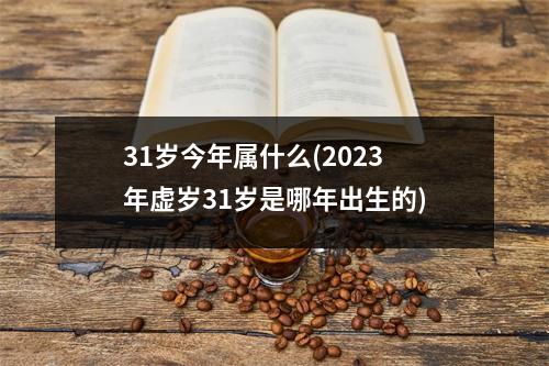 31岁今年属什么(2023年虚岁31岁是哪年出生的)