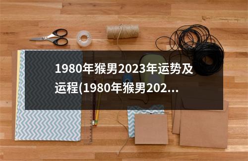 1980年猴男2023年运势及运程(1980年猴男2023年运势及运程,偏财运在什么方位)