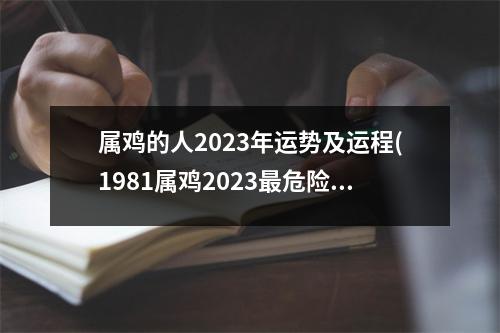 属鸡的人2023年运势及运程(1981属鸡2023危险的一个月)