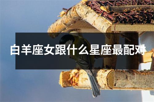 白羊座女跟什么星座配对