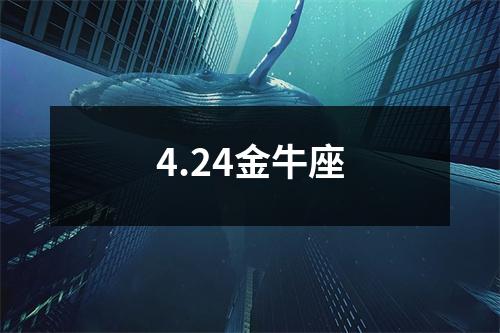 4.24金牛座