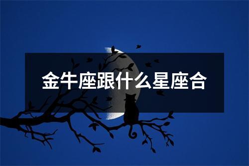 金牛座跟什么星座合