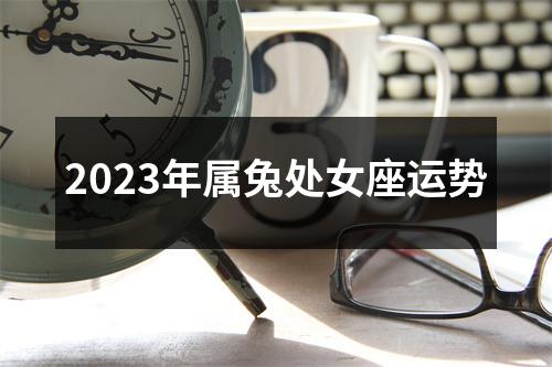 2023年属兔处女座运势