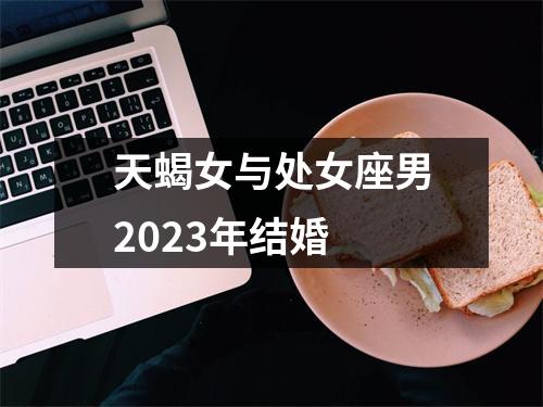 天蝎女与处女座男2023年结婚