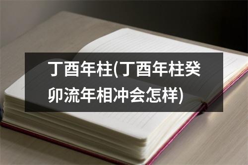 丁酉年柱(丁酉年柱癸卯流年相冲会怎样)