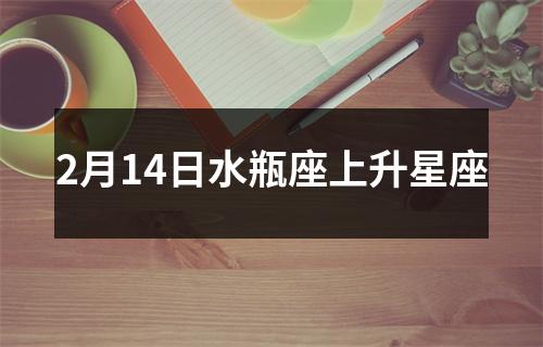 2月14日水瓶座上升星座