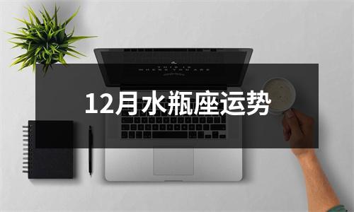 12月水瓶座运势