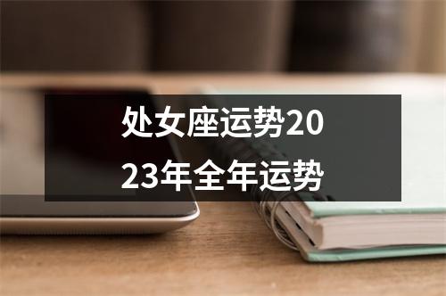 处女座运势2023年全年运势