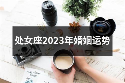 处女座2023年婚姻运势