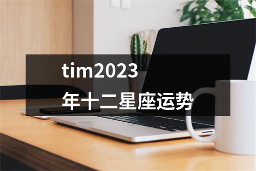 tim2023年十二星座运势