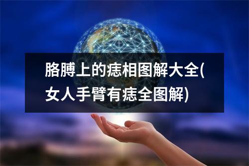 胳膊上的痣相图解大全(女人手臂有痣全图解)