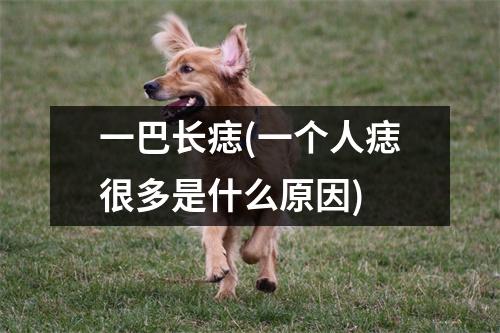 一巴长痣(一个人痣很多是什么原因)