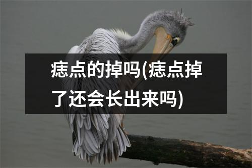 痣点的掉吗(痣点掉了还会长出来吗)