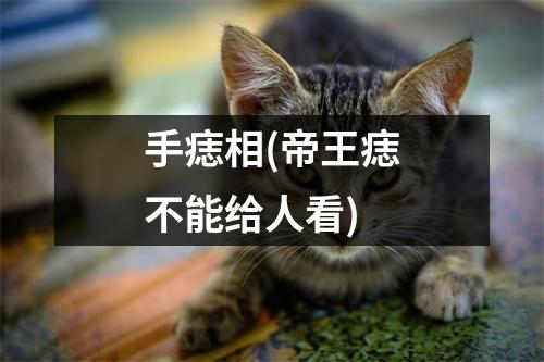 手痣相(帝王痣不能给人看)