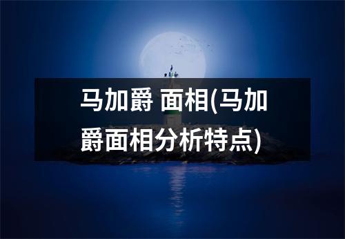 马加爵 面相(马加爵面相分析特点)