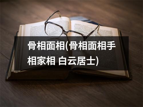 骨相面相(骨相面相手相家相 白云居士)