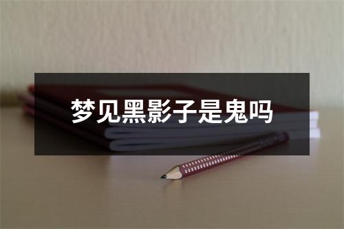 梦见黑影子是鬼吗