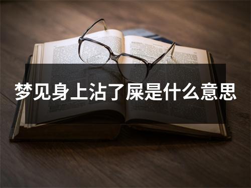 梦见身上沾了屎是什么意思