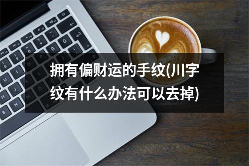 拥有偏财运的手纹(川字纹有什么办法可以去掉)