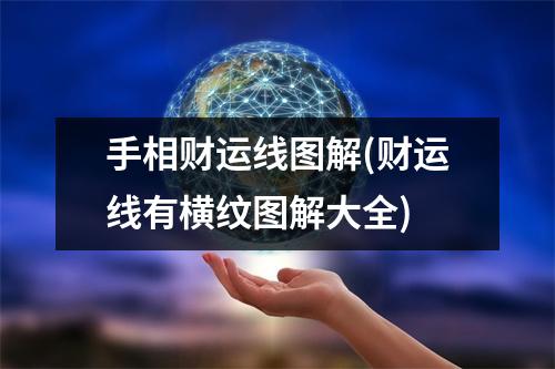 手相财运线图解(财运线有横纹图解大全)