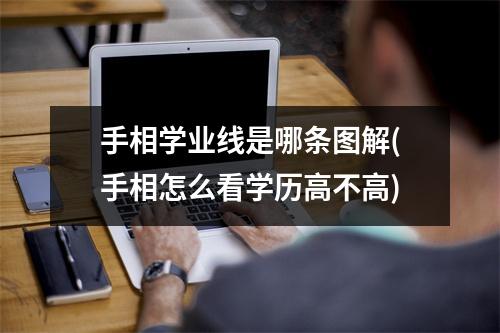 手相学业线是哪条图解(手相怎么看学历高不高)