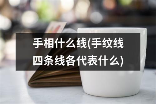 手相什么线(手纹线四条线各代表什么)