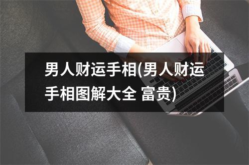 男人财运手相(男人财运手相图解大全 富贵)