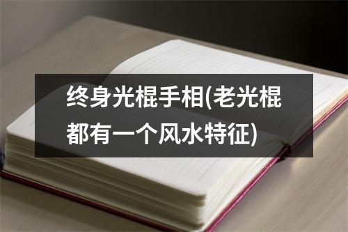 终身光棍手相(老光棍都有一个风水特征)