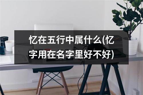 忆在五行中属什么(忆字用在名字里好不好)