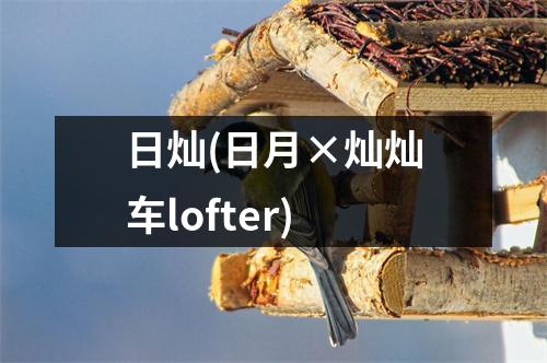 日灿(日月×灿灿车lofter)