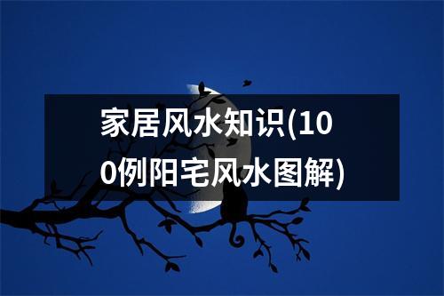 家居风水知识(100例阳宅风水图解)