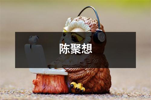 陈聚想