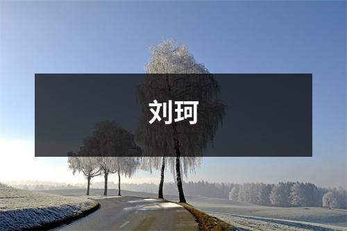 刘珂