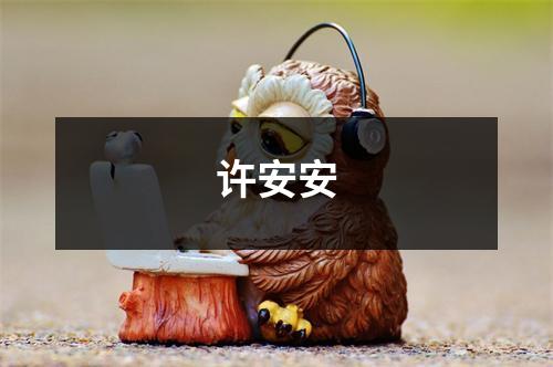 许安安