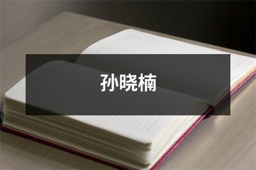 孙晓楠