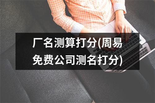 厂名测算打分(周易免费公司测名打分)