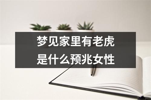 梦见家里有老虎是什么预兆女性